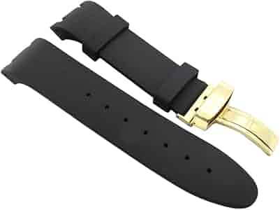 Joe Rodeo Watch 26 mmゴムバンドゴールド色バックル Amazon.co.jp: Joe Rodeo Broadway Watchブラック26 mmゴム